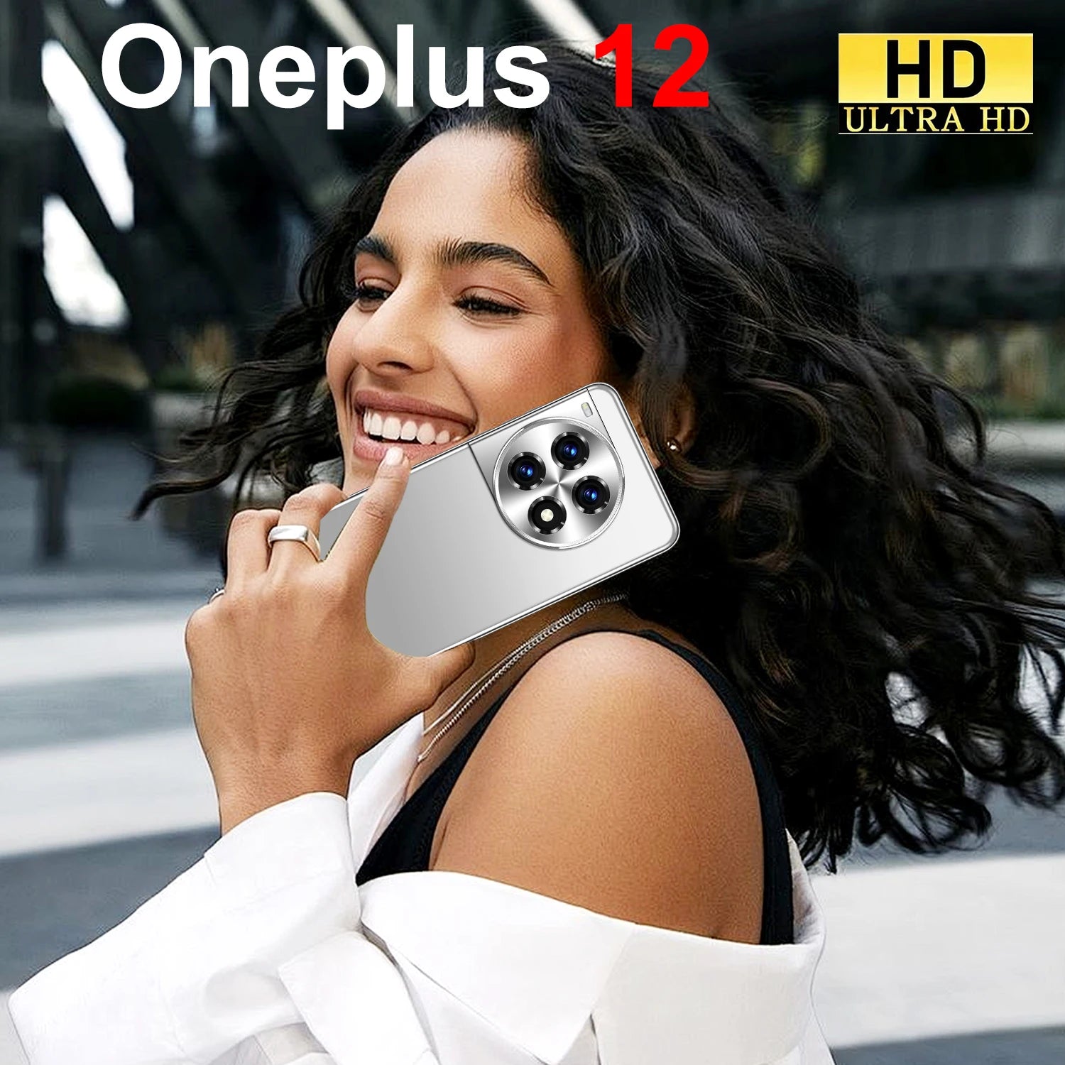 OnePlus 12 5G Smartphone 1TB 16GB RAM AMOLED Display Blue Tidesmit