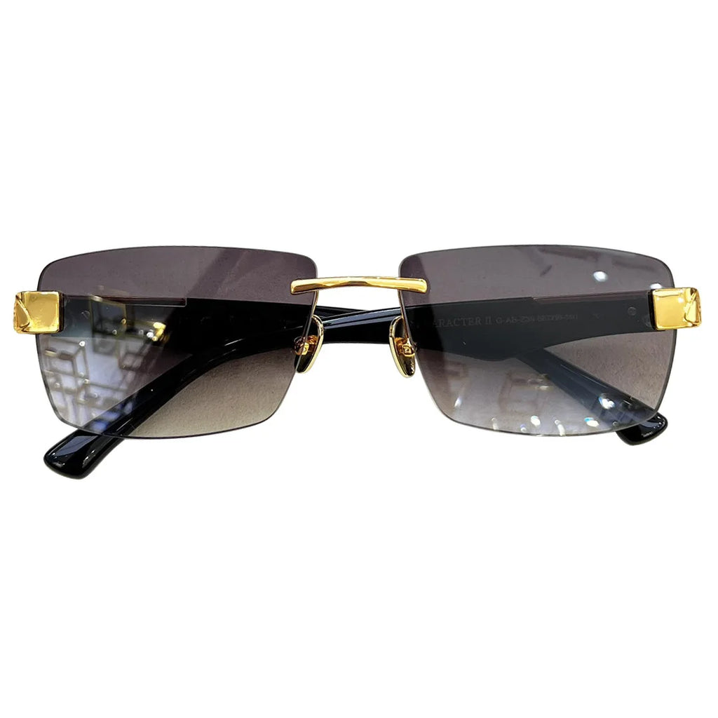 European American Fashion Cross-Border Sunglasses Light Luxury Casual Square Home Frameless Holiday Trendy Style for Men Women