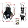 Hot Selling 360 Rotation Fitness Pulley Wholesale Cable Pulley System for Home Gym Triceps Workout Pilates Accessories Triceps Trainer Wire Rope with pulley Metal pulley Tidesmit