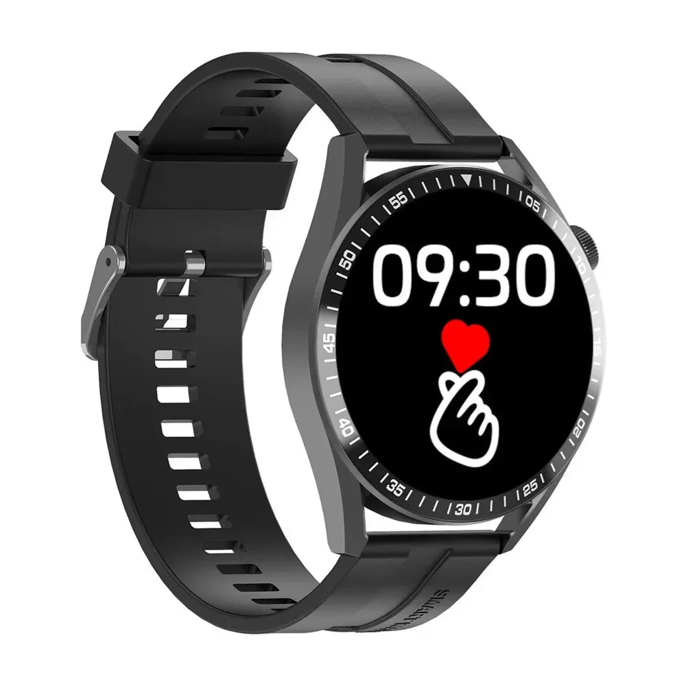 2025 WH8-B Smart Watch AMOLED Silica Gel Heart Rate Monitoring Multi-Sport Modes BT Calling DIY Dial-Activity Fitness Tracker - Tidesmit