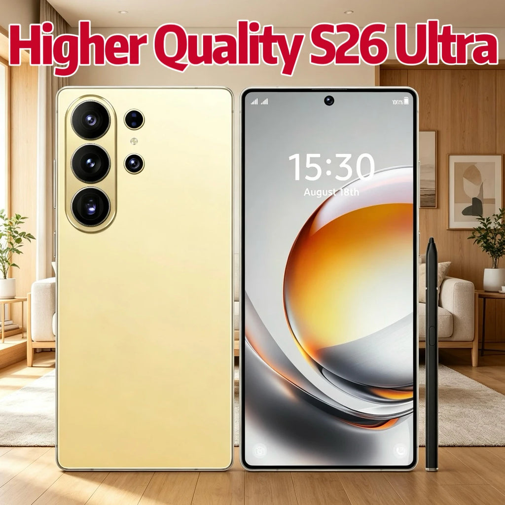 Tidesmit S26 Ultra 5G smartphone with 7.7 inch display, 22GB RAM, 2TB storage, and Android 15.
