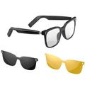 SG-19 Pro Smart Sunglasses Magnetic Frame 3 in 1 Audio Music Call Anti-blue Light Lens Women Men Wireless Smart Glasses Earphone SG-19 Tidesmit