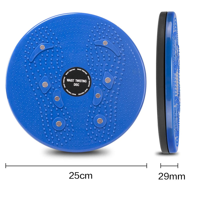 Waist Twisting Disc for Cardio Exercise and Foot Massage - Tidesmit Body Shaping Massage Equipment Tidesmit