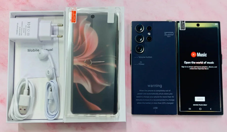 S25 Ultra 5G Smartphone: 22GB RAM, 2TB Storage, Unlocked Mobile Tidesmit