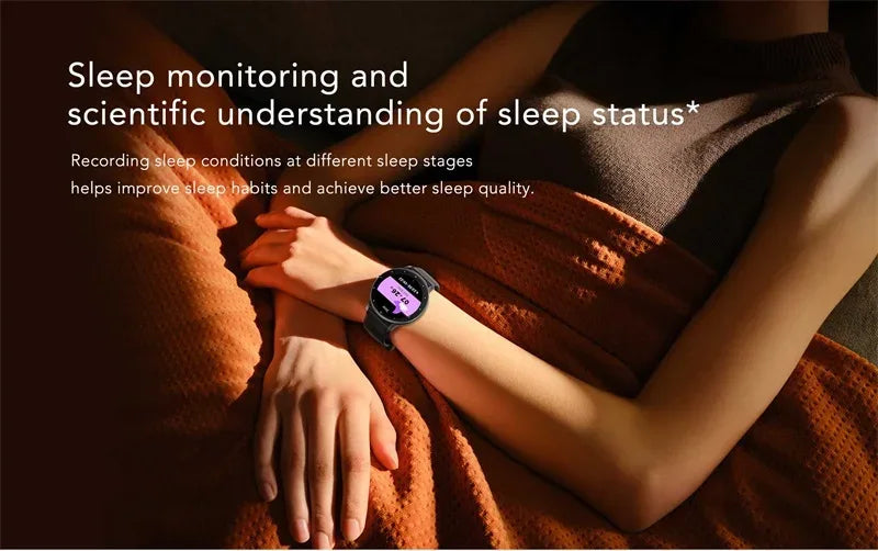 Fitness Sport Smart Watch Touch Screen Heart Rate Blood Pressure Health Monitoring Smartwatch for Men Women - Tidesmit