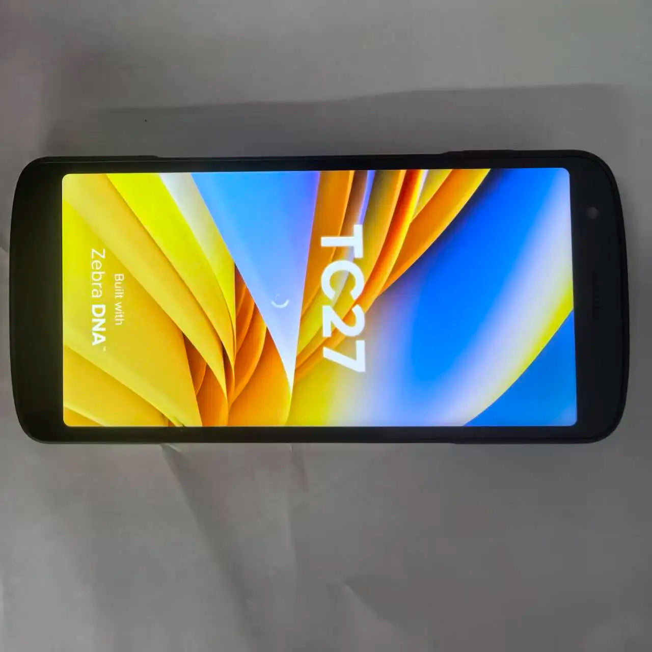 Tidesmit Zebra TC27 5G Android 14 barcode scanner with 6-inch screen, 8GB RAM, 128GB storage, IP68 waterproof rating.