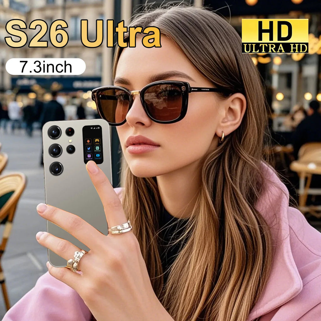 Tidesmit 5G Smartphone, 7.3" AMOLED, 16GB RAM, 1TB Storage, Unlocked Tidesmit