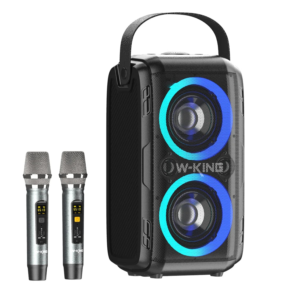W-KING T9II 80W Portable Party Boom Box Outdoor Wireless Bluetooth Speaker My Store