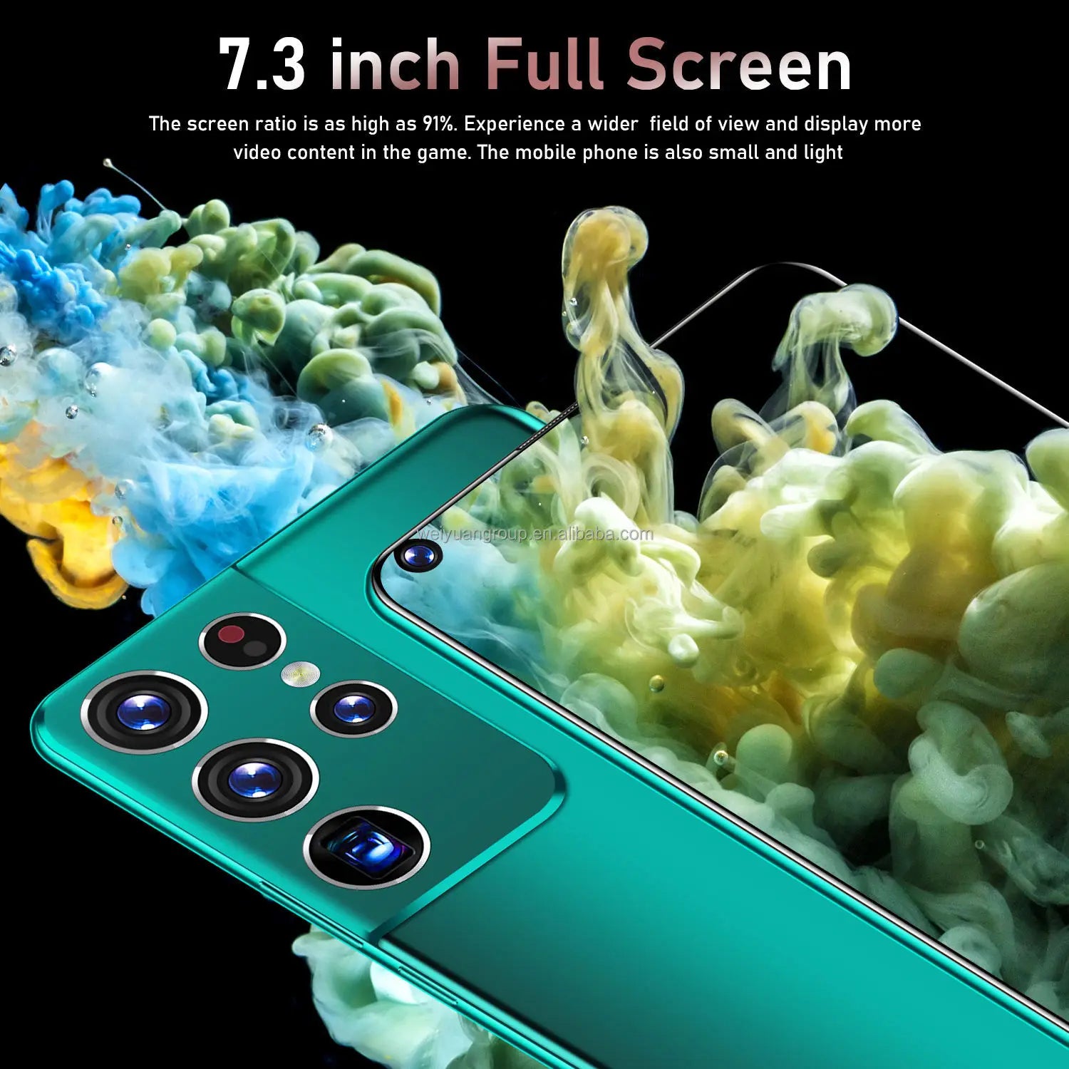 Hot Selling S25 ULTRA 12GB+512GB 6.7 Inch Phone Original Full Display Android 14.0 Mobile Cell Smart Phone Tidesmit