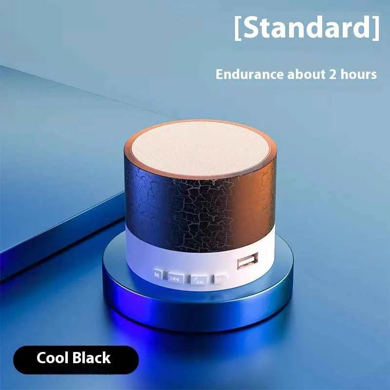 Upgrade Mini Portable Bluetooth Speaker RGB Light USB TF Card Reader Stereo MP3 Speaker for Home Atmosphere Desktop My Store