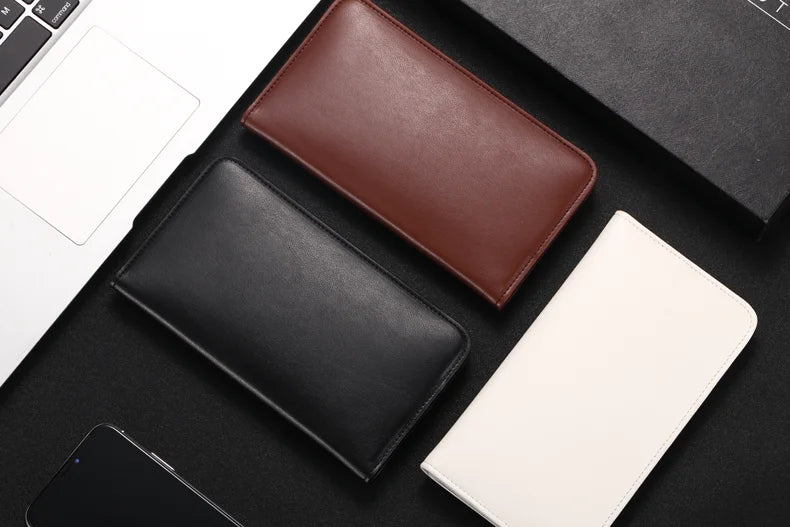 Power bank charger-Unique Ideas Christmas Promotional Gifts Portable Wireless Charging Power Bank Wallet with Card Pocket for Men and Women Tidesmit