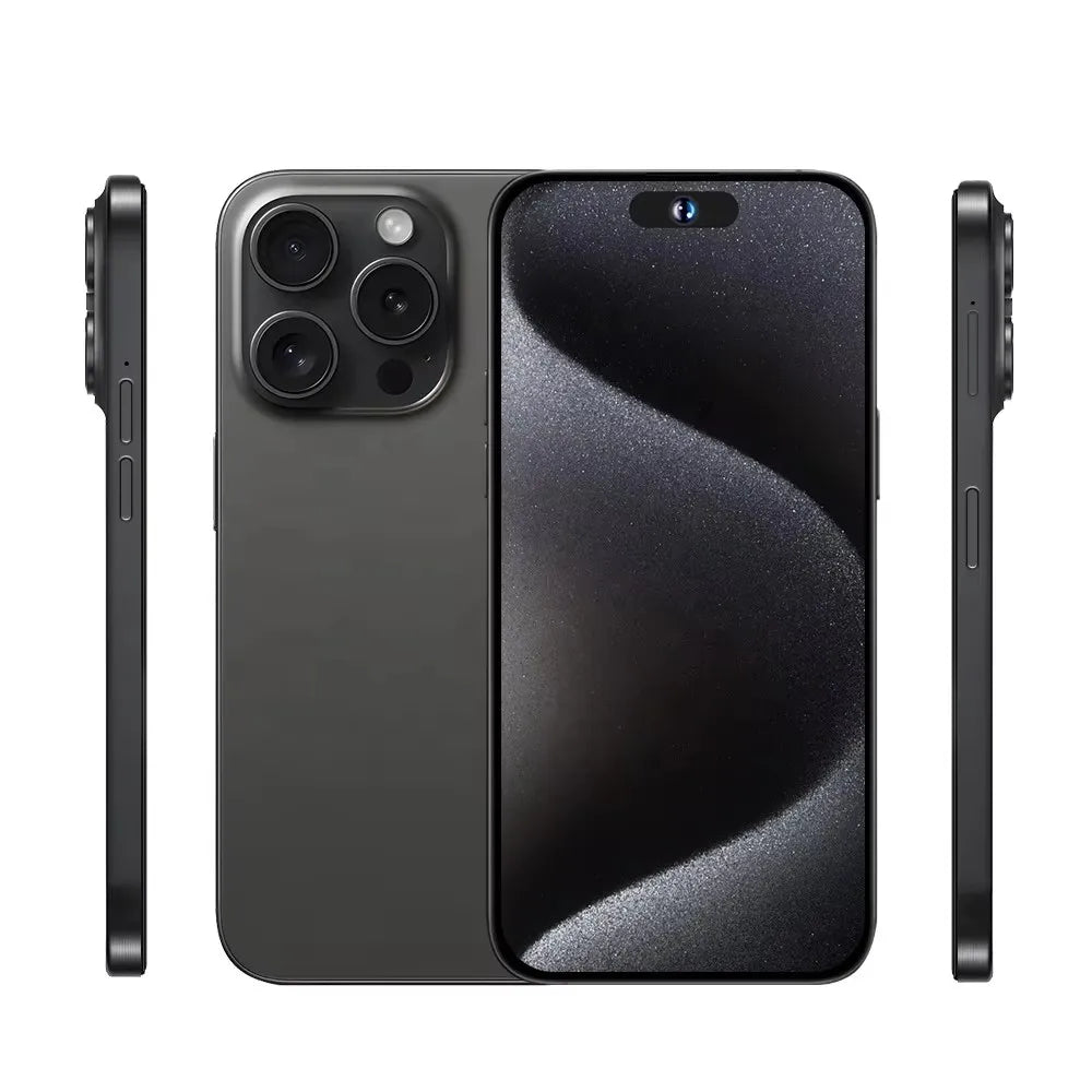 Unlocked Phone 15 Pro Max 8GB+512GB Dual Sim Card 4G 5G Smartphone 6.8 Inch OLED Screen I 15 Phone 15 Pro Max Smart Phone logo Tidesmit