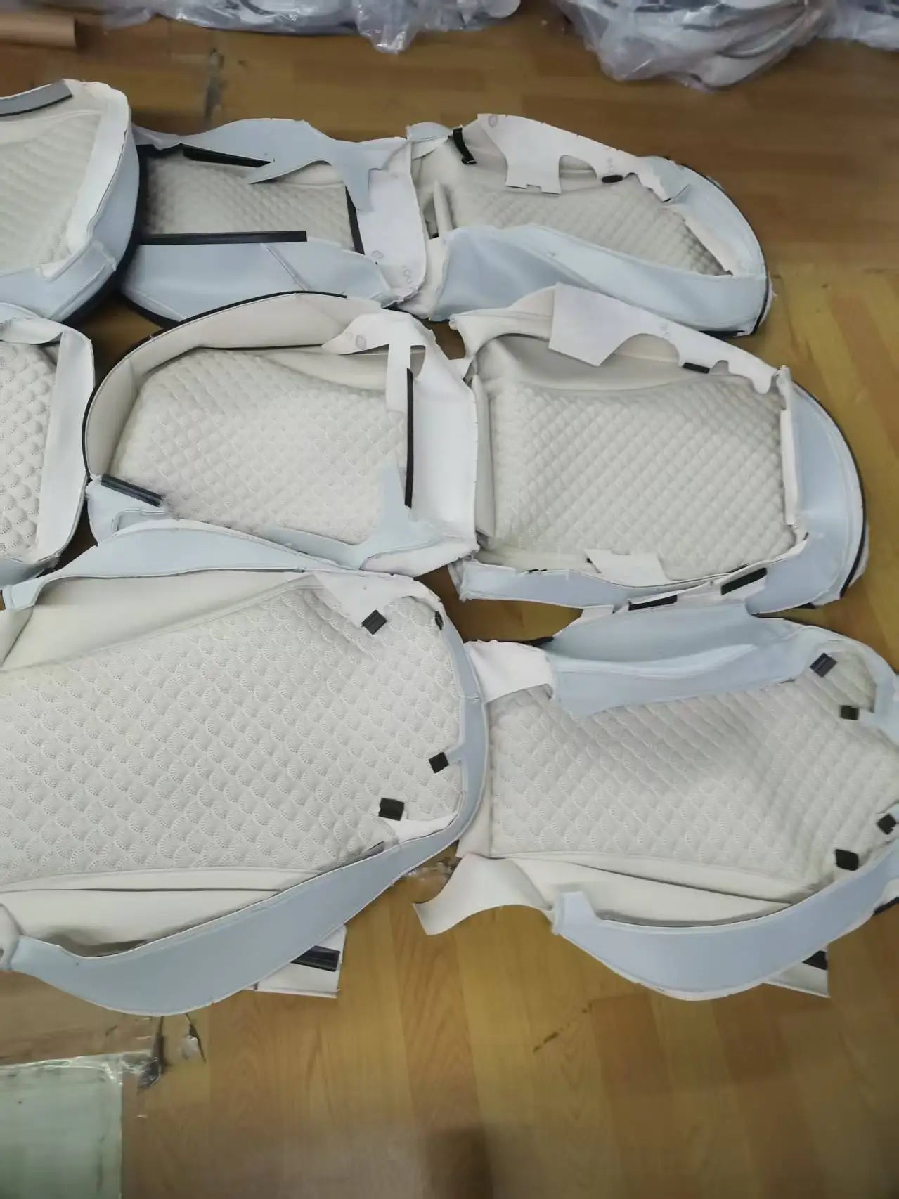 Premium Leather Seat Covers Fit for Mercedes GLA GLB GLC GLE GLS Custom Fit Car Interior Accessories