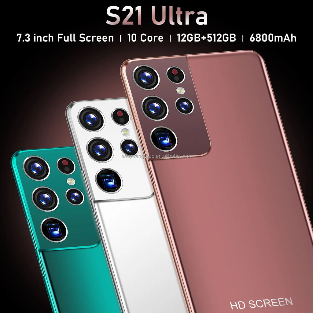 Hot Selling S25 ULTRA 12GB+512GB 6.7 Inch Phone Original Full Display Android 14.0 Mobile Cell Smart Phone Tidesmit