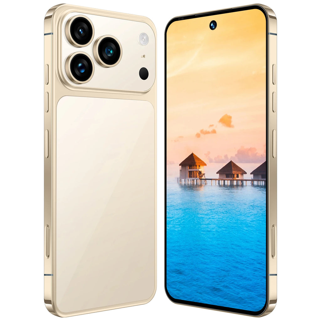 I17 17 Pro Max 5G smartphone with 7.3 inch display, 108MP camera, and 1TB storage, fifth product gallery view