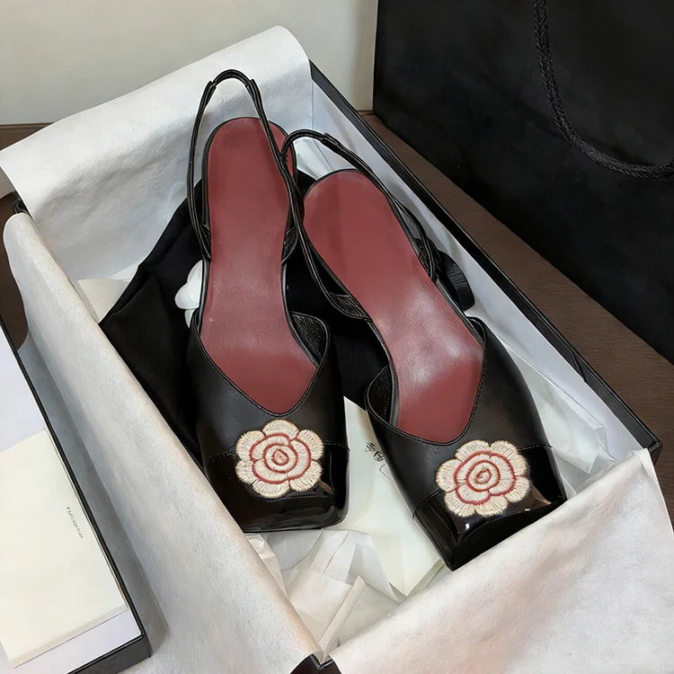 Luxury CC Style Designer Shoe Women for Women New Styles Women's Flat Shoes Loafers Shoes for Women Lady Shoe Slingback Pumps