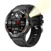 OEM ODM Supplier Electronic Digital KT76 Smartwatch Flashlight 3ATM Waterproof Swimming Running Sport Smart Watch for Men - Tidesmit