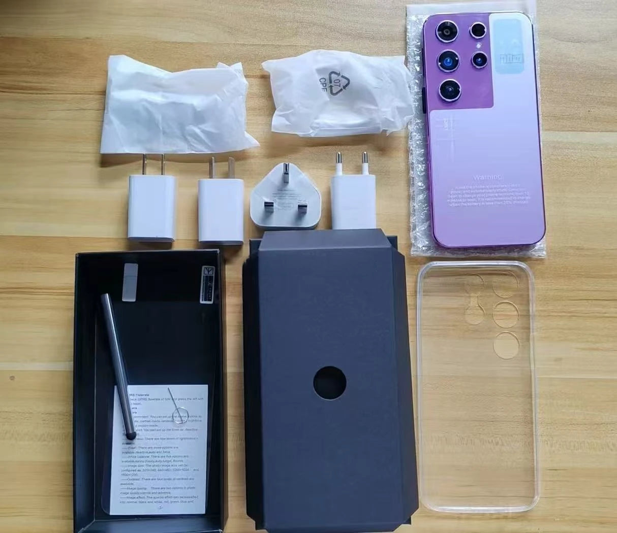 S25 Ultra 5G Smartphone 16GB - 6.6 Inch AMOLED Unlocked Mobile Tidesmit