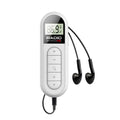 Factory Mini Portable Pocket Digital Tuning Multiband MP3 Radio Player with Rechargeable Battery FM Radio for Walkman White My Store