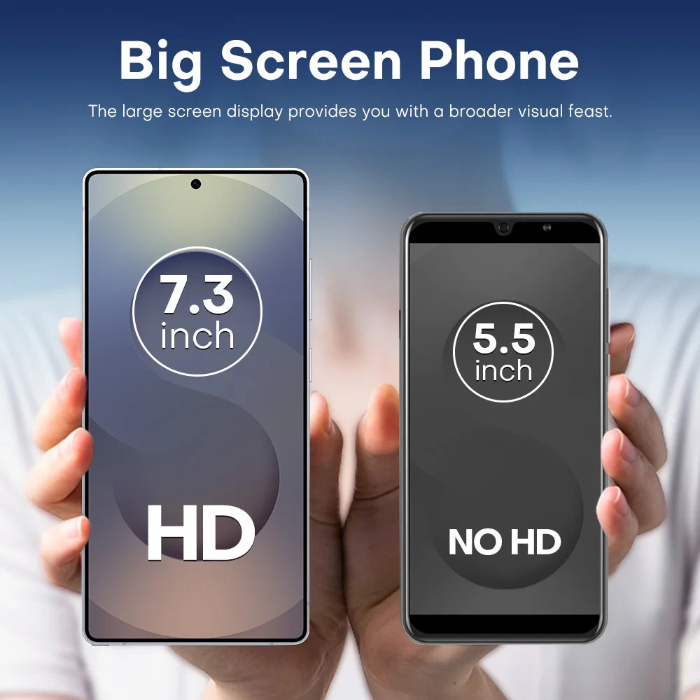 2025 New Design Fold S25 Ultra 5G Android 14 Smart Phone Hot Selling 16+1TB Huge Memory CDMA LTE Cellular Global Version English Tidesmit