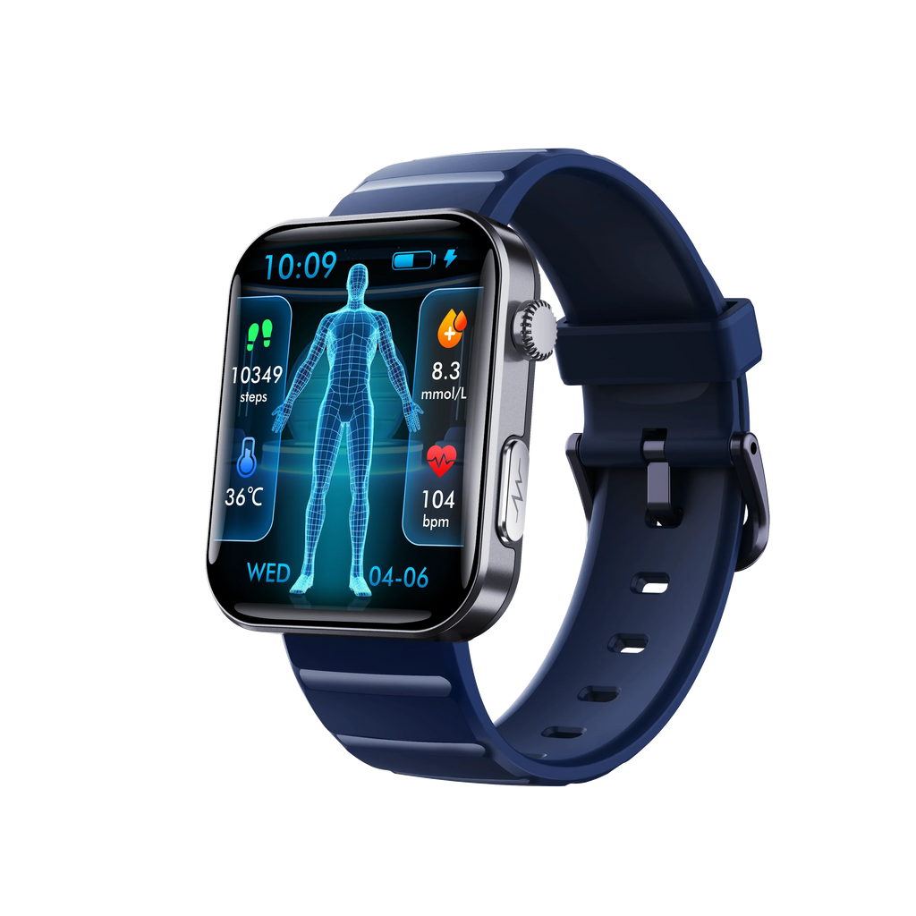 2025 New Smartwatch Health Monitoring Blood Pressure Blood Lipid Uric Acid ECG Reloj Hot Sale Smart Watch 2025 - Tidesmit