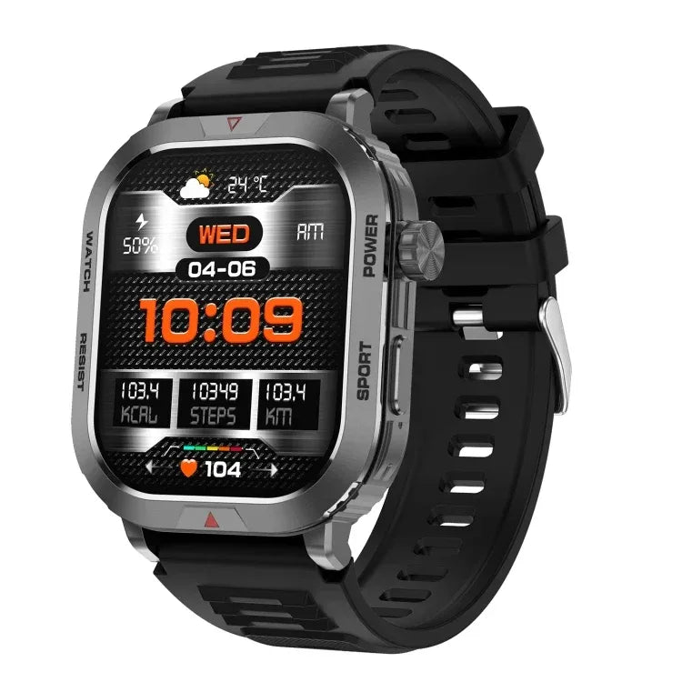 New Products 2024 ZW66 Sports Watch 2.01 Inch Fitness Tracker Wellness Smart Watch - Tidesmit
