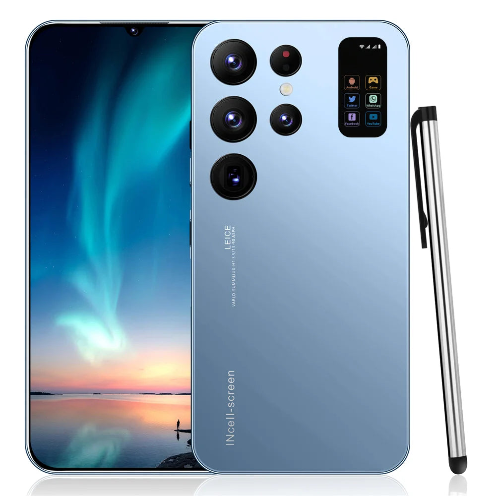 Best Brand New Global for S24 Ultra S24+ S24 5G Smartphone Android Mobile Phone Nuevo Smart Phone Blue 16g Tidesmit