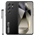NEW Original S25 ultra 16g+1T Smartphone7.3inch Unlocked Dual Card 5G Smartphone Android Mobile Phones Black 16g 1TB Tidesmit