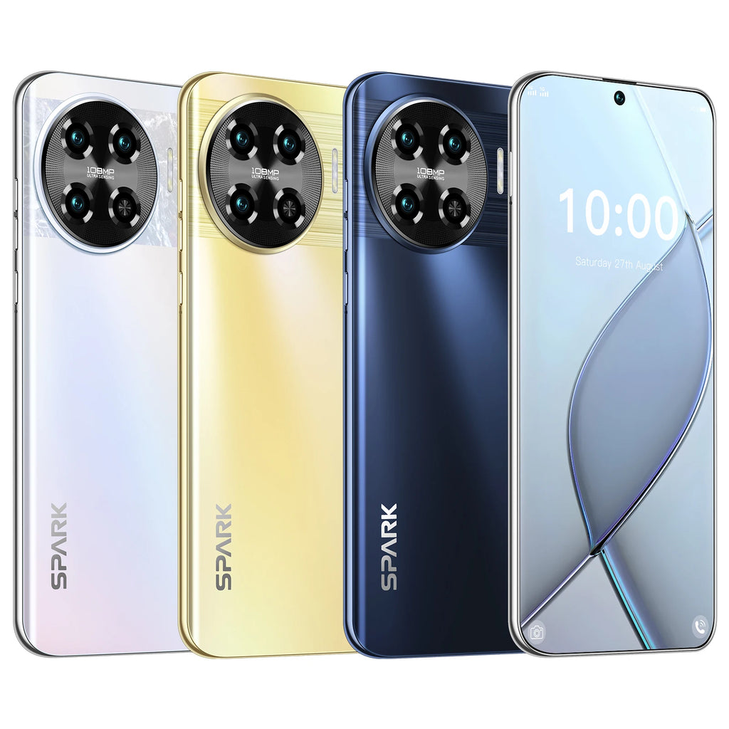 Spark 20 Pro+ 6.8 Screen Amoled 16+256GB Comon 30pro Techno Global Version Smart Phone Fast shipping from Hong Kong 1-3day Tidesmit