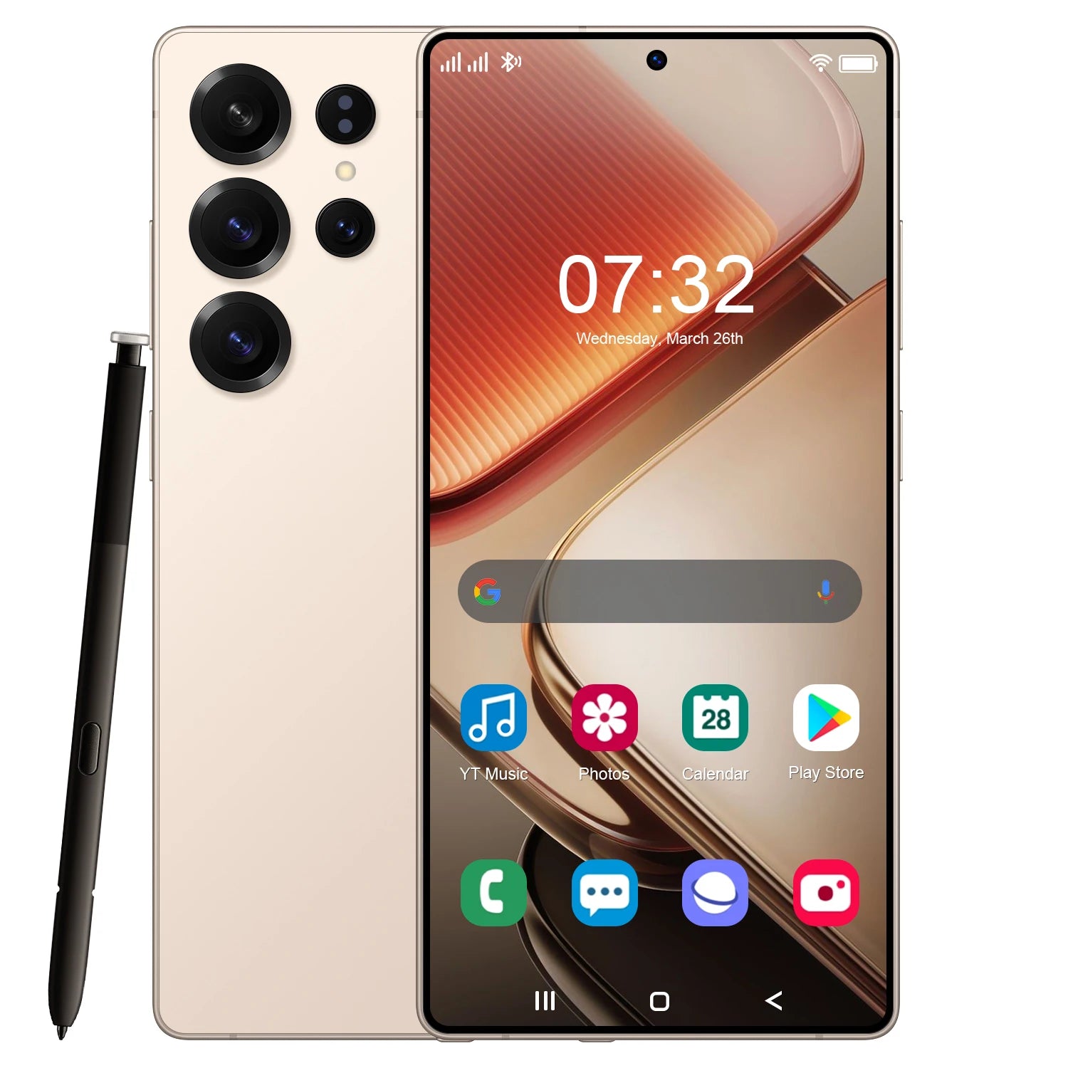 S25 Ultra 5G Smartphone 1TB 22GB RAM | High-Performance Gray Model Gold 22g 1TB Tidesmit