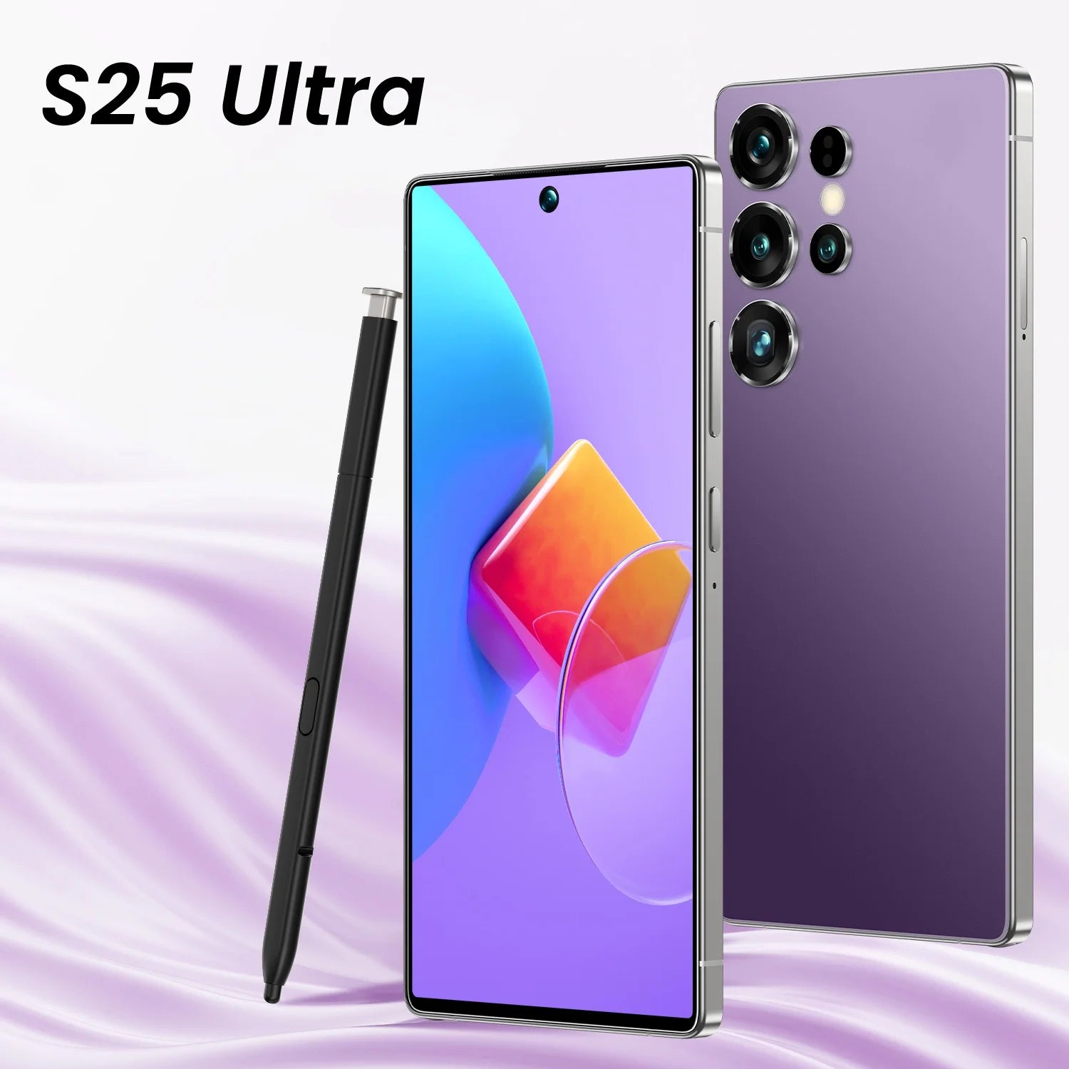 Real High Quality S25 Ultra Android 15 Smart Phone 22GB+1TB 5G Big HD Screen Long Standby Dual Card Unlocked Global Mobile Phone Tidesmit