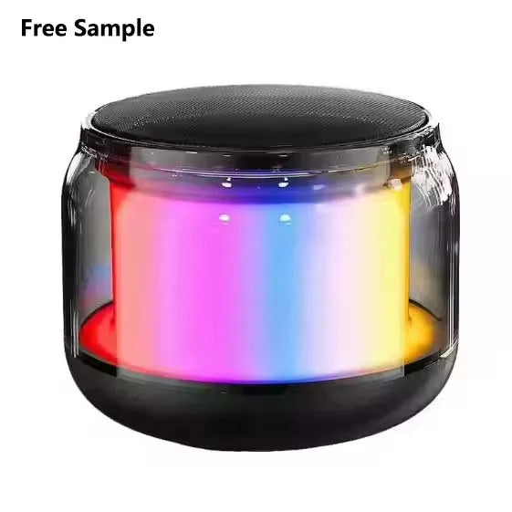 RGB Mini Speaker S300 Wireless BT Speaker with Mini Compact Lightweight Music can be Colorful My Store