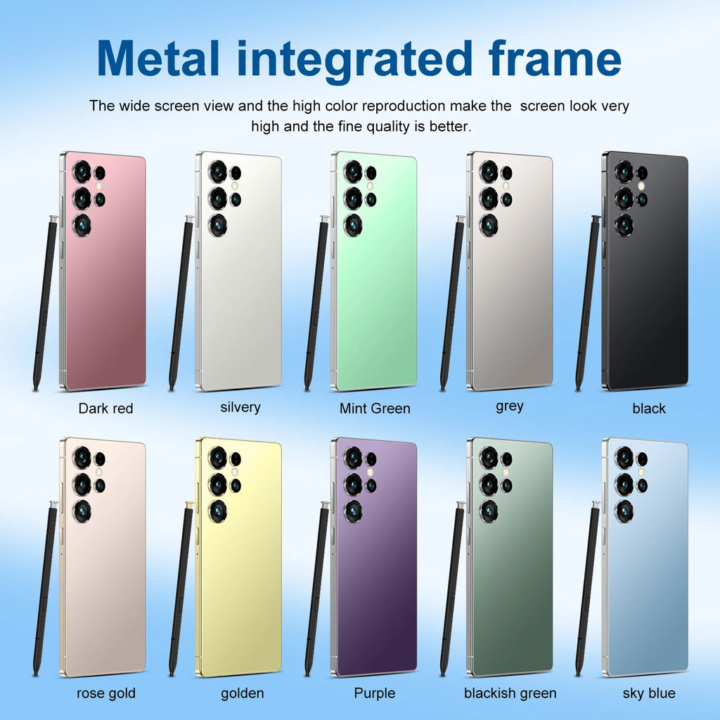 Samsung S25 Ultra 1TB Global Unlocked Android 15 Smartphone in elegant gallery view