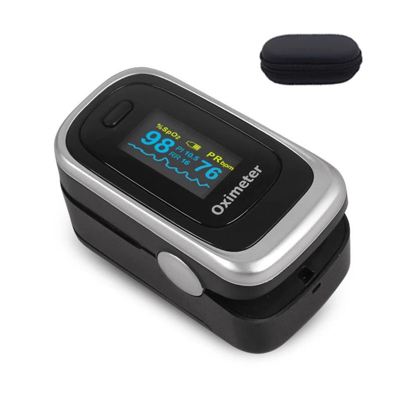 Health Care Finger Oled Pulse Oximeter SPO2 Medical Portable Blood Oxygen With Respiratory Rate Oximetro De Dedo pulsioximetro