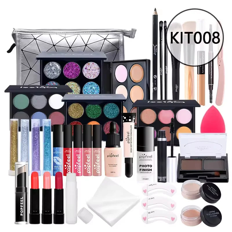 HOT 20 Styles New Fashion Eye Shadow POPFEEL Birthday Gift Makeup Gift Set ALL in ONE Full Professional Makeup Kit for Girl ALIBABA Tidesmit