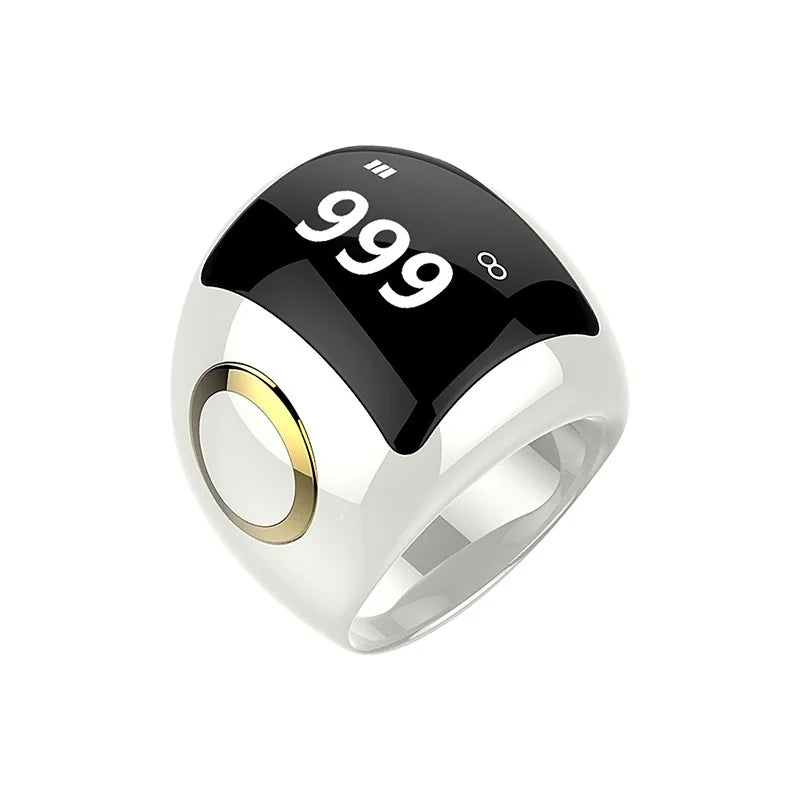 Middle East Best Seller Waterproof NFC Smart Ring with Sleep Tracker IOS Compatible for Bluetooth APP Connected Tidesmit