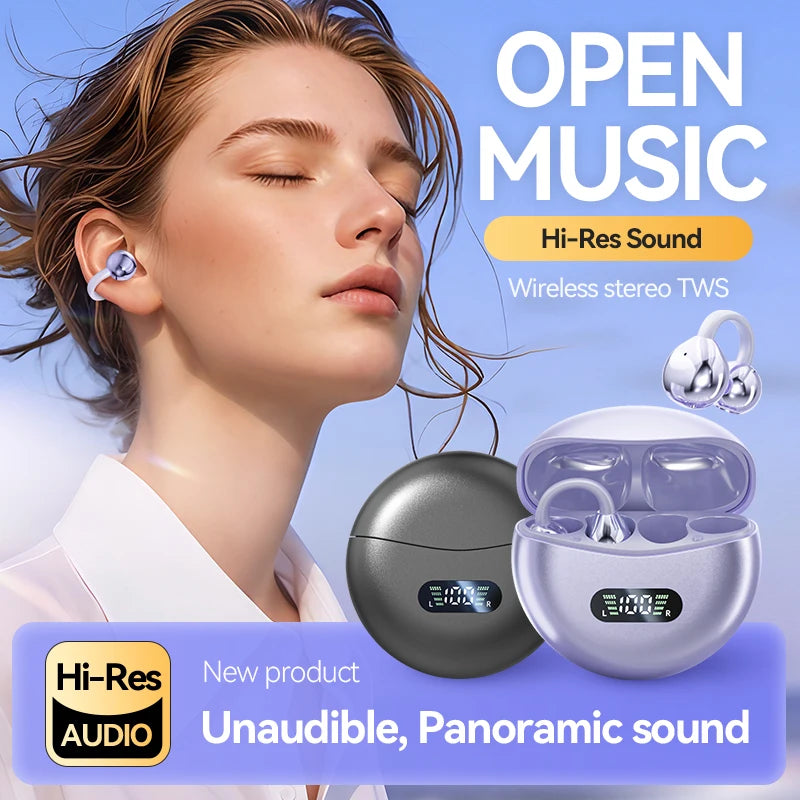 Sports ODM OEM Headphones Wireless Earphones BT V5.4 Earbuds OWS Open Ear Air Conduction Earphone From LINX Earbuds Factory Tidesmit