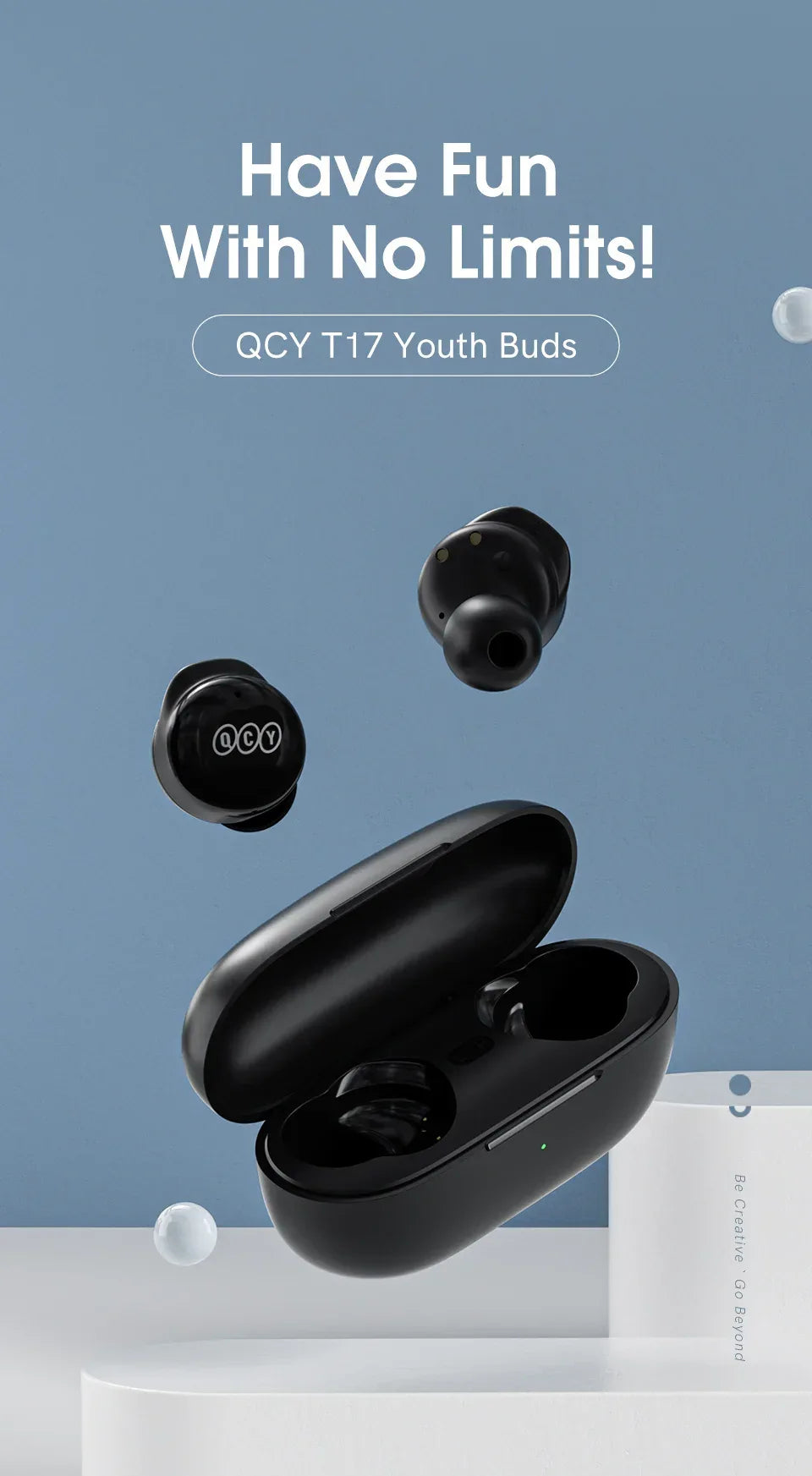 Tidesmit Wireless Earbuds Bluetooth 5.3 TWS Headphones 26H Playtime Tidesmit