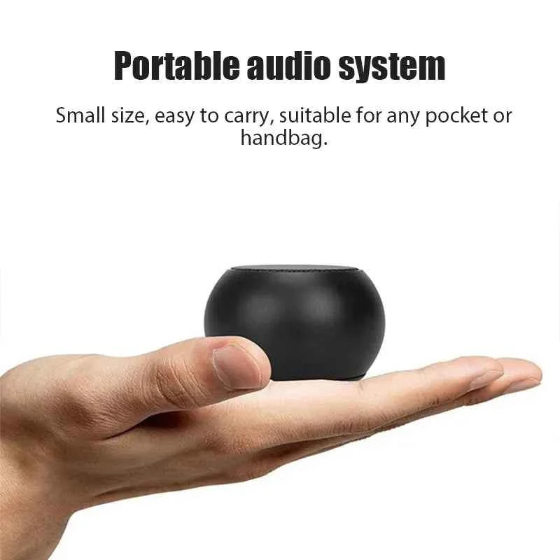 Popular Wireless BT Speaker M3 Super Mini Multi Function Outdoor Sports Portable Round Small Steel Cannon Speakers My Store