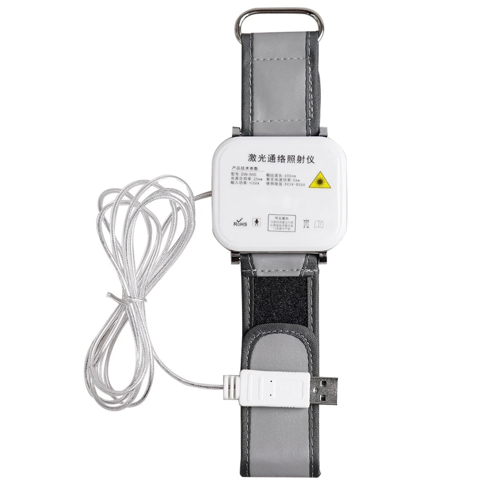 Laser Therapy Wrist Watch for Blood Sugar and Pressure Management Relaxation Treatment Tidesmit