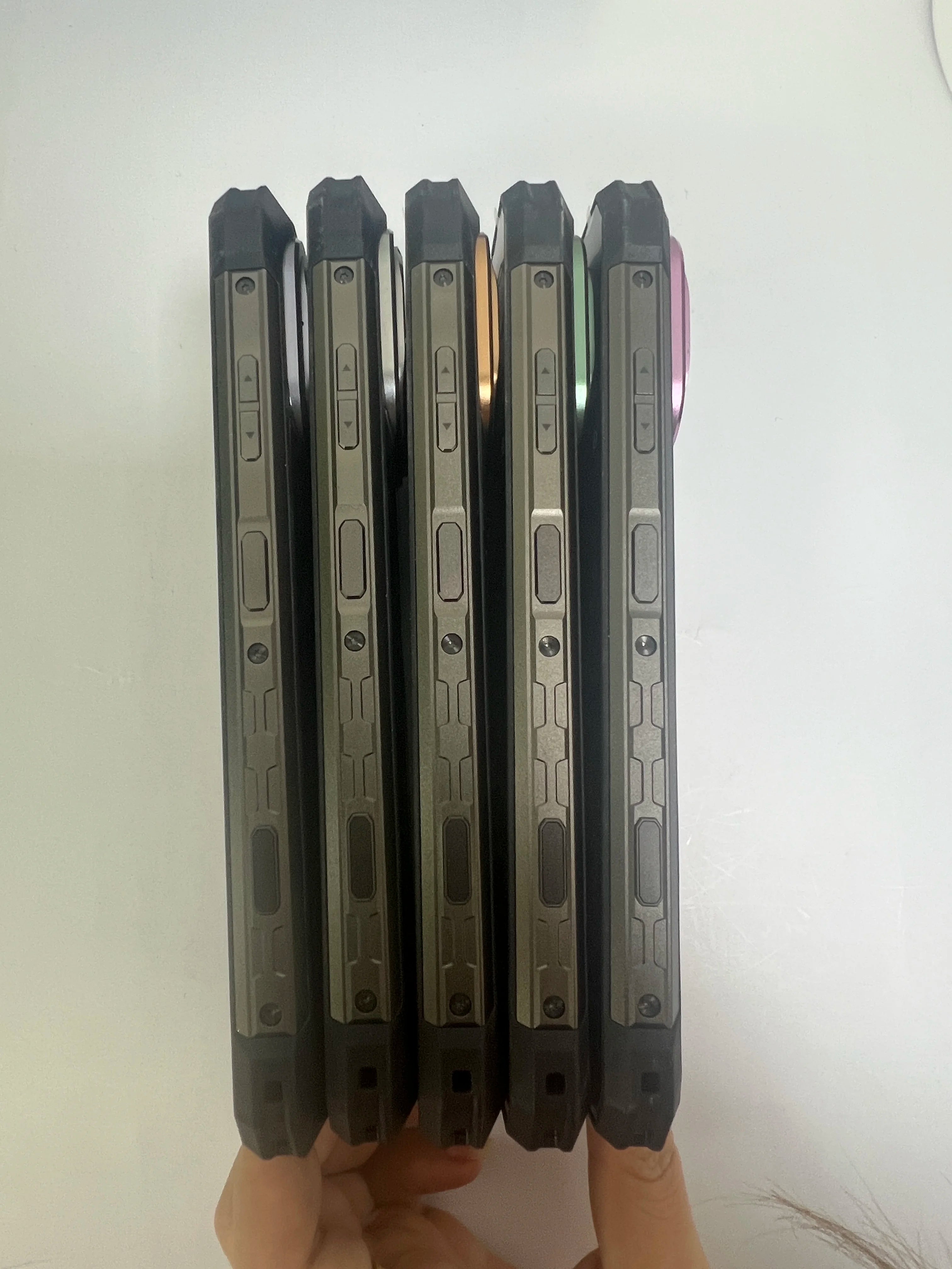 Tidesmit X27 Ultra 5G Android smartphone side profile view showing slim design and massive 7.2 inch display