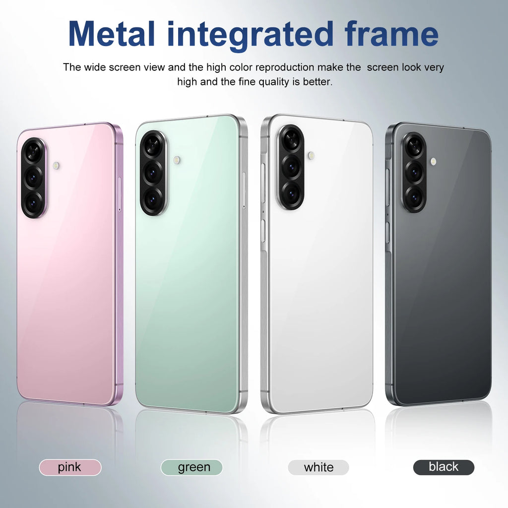 Tidesmit 5G Smartphone, 7.3 Inch OLED, 16GB RAM, 1TB Unlocked Tidesmit
