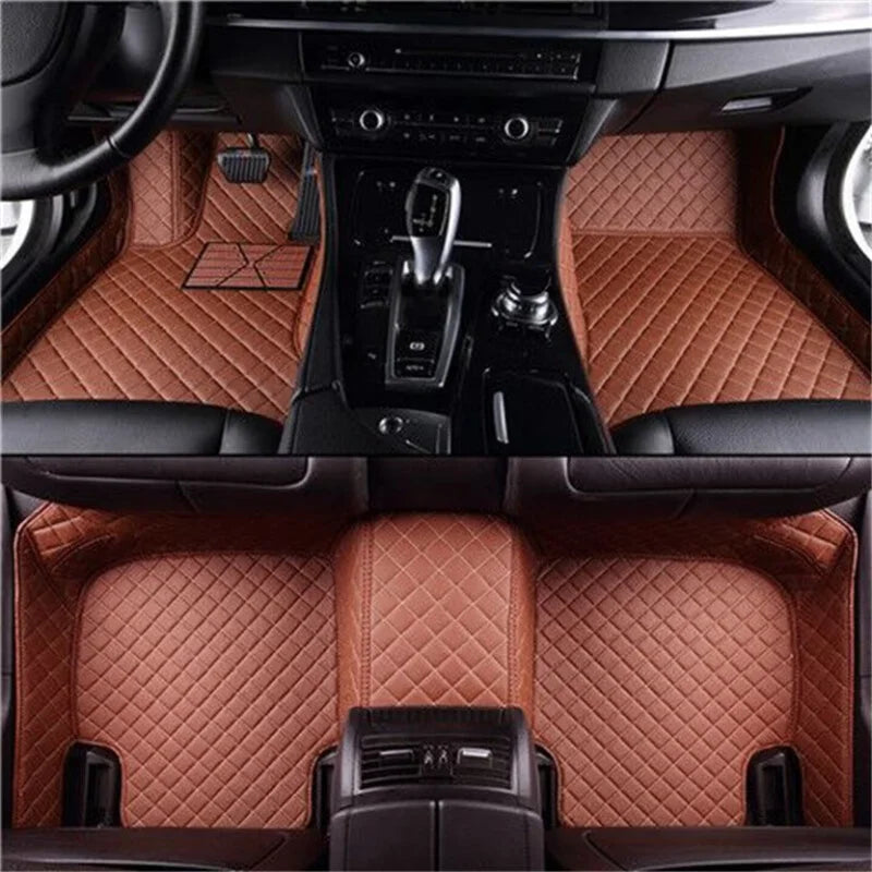 High Quality -Specific Harrier GT86 Coaster Floor Mats 2025 New Custom Full Set 5MM Leather Anti-Slip Waterproof