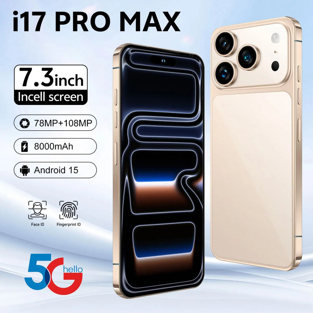 Tidesmit 5G Smartphone, 1TB Storage, 16GB RAM, 108MP Camera Tidesmit