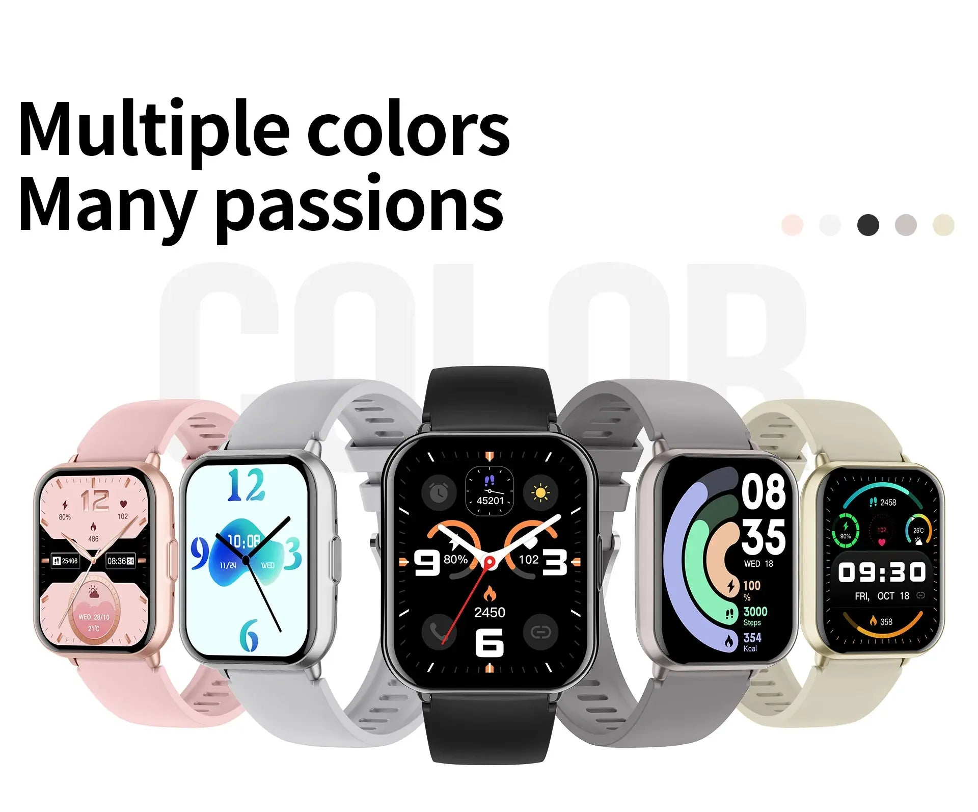 Z169 Men Women's Sport Smartwatch 1.83Inch Waterproof Call Health Monitoring Alloy Sleep Tracker Smart Watch 2025 - Tidesmit