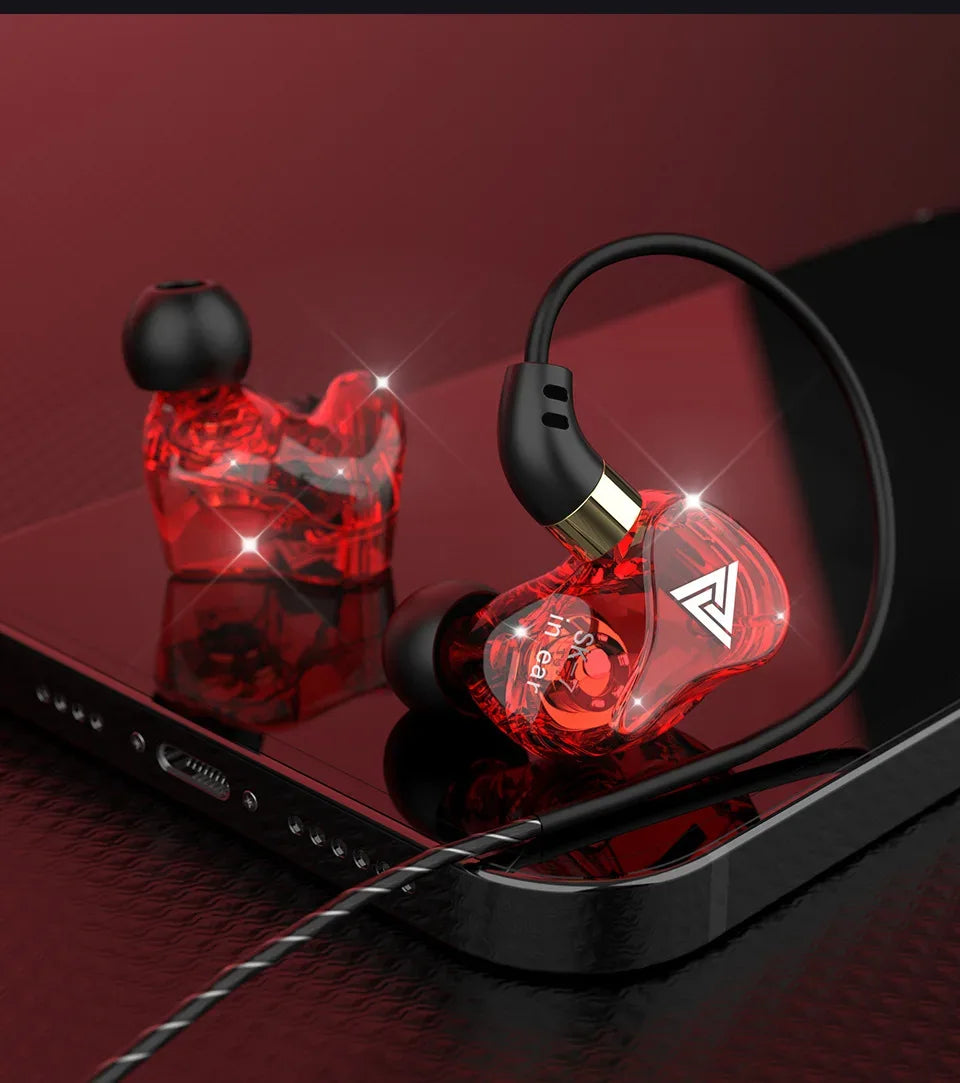 SK7 Wired Earphones With Microphone and Bass Stereo | Tidesmit Tidesmit