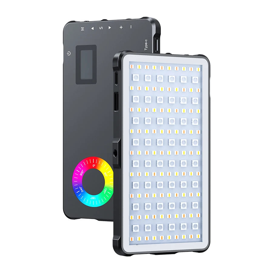 Hot Sale Tiktok Top-ranking Products Photographic Lighting Panel Fill 95CRI Photography Fill Lighting Rgb Light Tidesmit