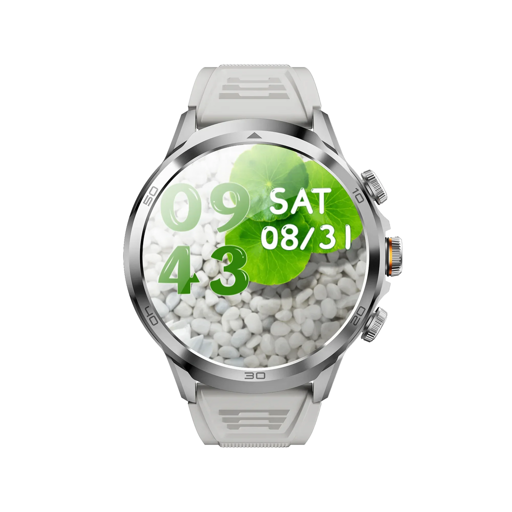 H19 Smart Watch 4G Android 1100Mah Battery 466*466 Display Amoled Heart Rate 1.95 Inch Screen GPS WIFI Smartwatch Men SimCard - Tidesmit