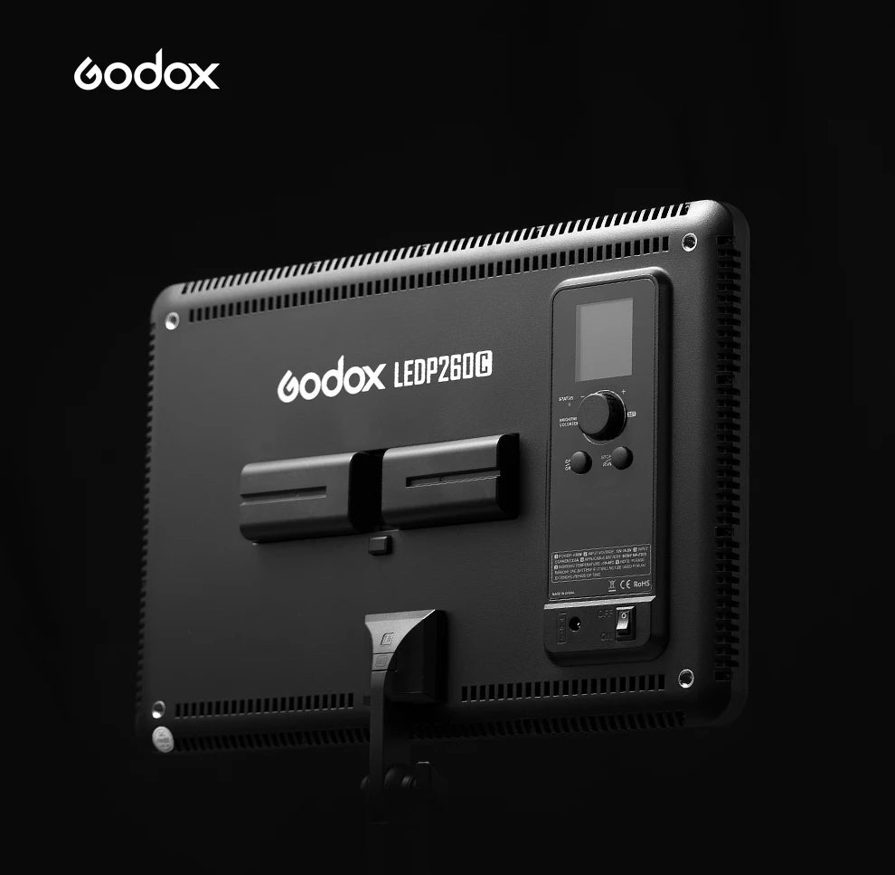 LED Video Light Panel 30W | Adjustable Color Temp Lighting Kit Tidesmit