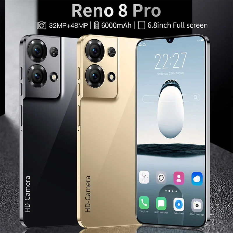 Reno 8 Pro 5G Smartphone 1TB 16GB RAM Unlocked Dual SIM Tidesmit